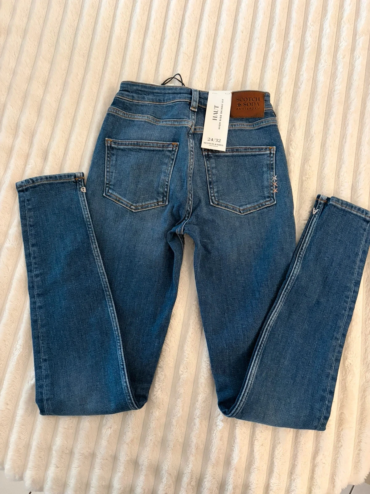 Jean Scotch & Soda Amsterdam Femme T34 – Skinny Slim High Rise – photo 3